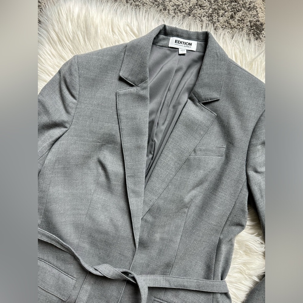 NEW Express x Simon Spurr notch lapel blazer - Picture 6 of 13